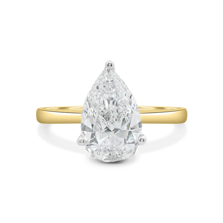 1.5-ct-pear-shape-low-profile-lab-grown-diamond-engagement-ring-Fame-Diamonds