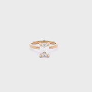 2.15-ct-emerald-cut-lab-grown-diamond-kissing-diamond-engagement-ring-Fame-Diamonds-Vancouver