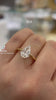 Pear-cut-low-profile-solitaire-lab-grown-diamond-engagement-ring-yellow-gold-Fame-Diamonds