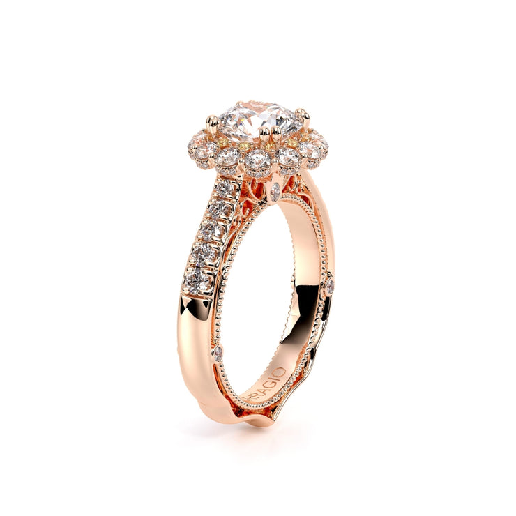 Verragio VENETIAN-5080 Halo Fancy Diamond Engagement Ring 0.95TW
