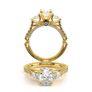 Verragio COUTURE 0476 Unique Marquise-Round Engagement Ring 0.15TW