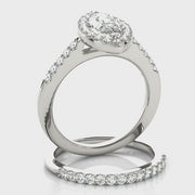 Marquise Halo Diamond Engagement Ring (0.69 CTW)