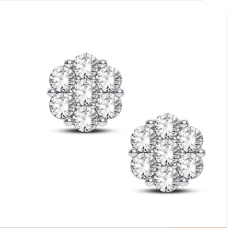 14K W/Y Gold 0.50 CTW Diamond Earring & Pendant