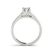 4-Prong Fancy Solitaire Diamond Engagement Ring(  0.5 CTW)