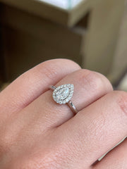 elegant-0.55ctw-pear-halo-plain-shank-diamond-engagement-ring-fame-diamonds