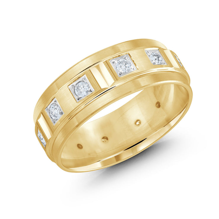 mens-groove-4-prong-diamond-yellow-gold-wedding-band-8mm-fame-diamonds
