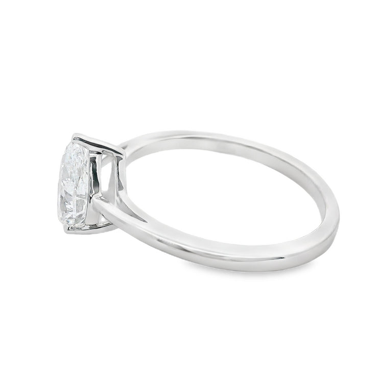 1-ct-lab-grown-pear-shape-solitaire-diamond-engagement-ring-low-profile-Fame-Diamonds