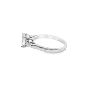2.1ct Oval Lab-Grown Diamond Three-stone engagement ring
