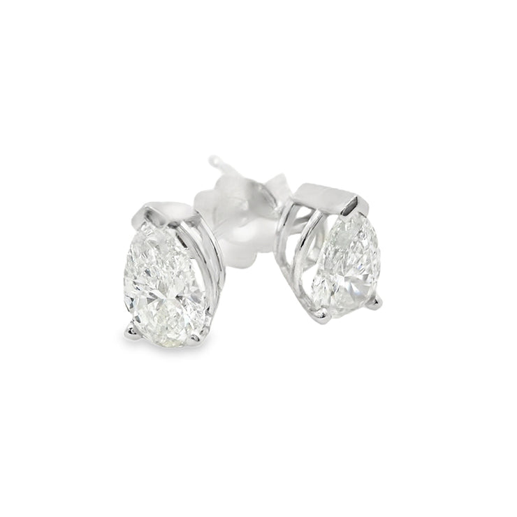 1-ctw-modern-lab-grown-pear-cut-diamond-earrings-Parkroyal-Jewelry-store-Fame-Diamonds