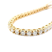 11-ctw-diamond-tennis-bracelt-14k-yellow-gold-Fame-Diamonds