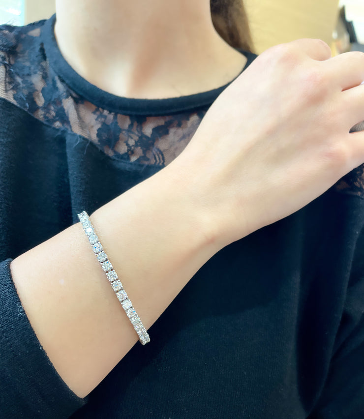 11-ctw-round-brilliant-cut-lab-diamond-tennis-bracelt-white-gold