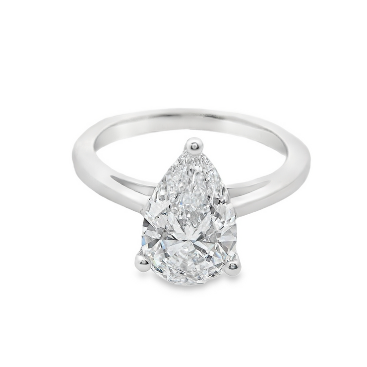2-ct-lab-grown-pear-shape-solitaire-diamond-engagement-ring-low-profile-Fame-Diamonds