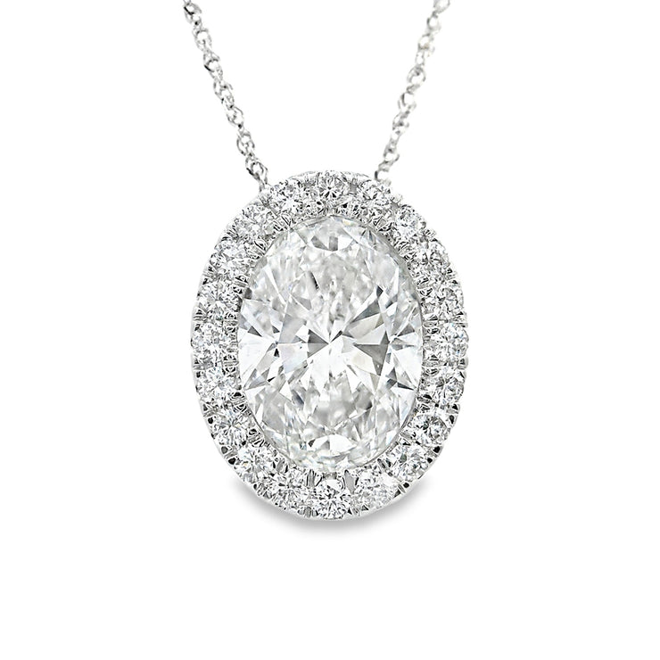 2ct-oval-lab-diamond-halo-pendant-vancouver-Fame-Diamonds