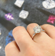 3-ct-lab-diamond-round-solitaire-engagement-ring-18k-white-gold-setting-Fame-Diamonds