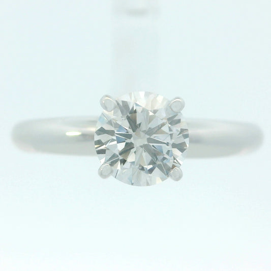 0.80ct Round Brilliant Lab-Grown Diamond 4-Prong Solitaire Engagement Ring, 14K White Gold