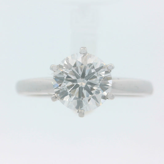 1.15ct Round Brilliant Lab-Grown Diamond Solitaire Engagement Ring, 14K White Gold