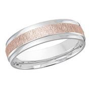 6MM Polished with Flap Design with Brushed finish wedding band