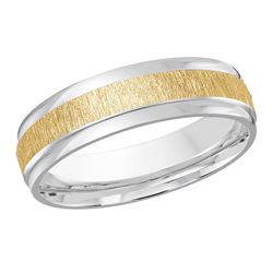 6MM Polished with Flap Design with Brushed finish wedding band