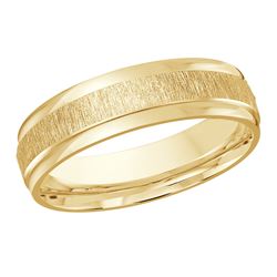 6MM Polished with Flap Design with Brushed finish wedding band