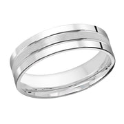 6MM Satin Center Bordered By High-polish Grooves And Smooth Edge