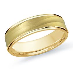 Men's Sandblast Finished Wedding Band 6mm