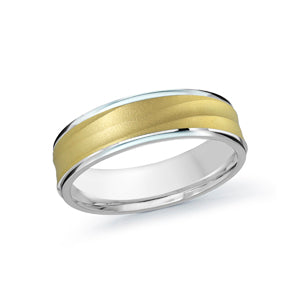 Men's Sandblast Finished Wedding Band 6mm