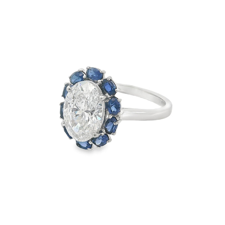 flower-diamond-sapphire-engagement-ring-unique-rings-vancouver-Fame-Diamonds