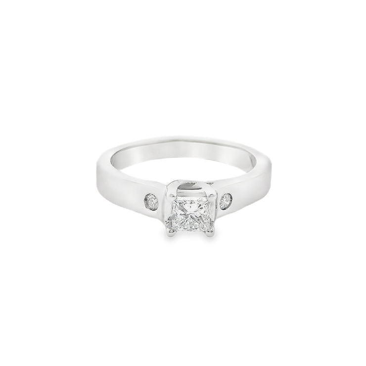 half-a-carat-Princess-cut-center-2-round-accentdiamonds-wide-shank-engagement-ring-Fame-Diamonds