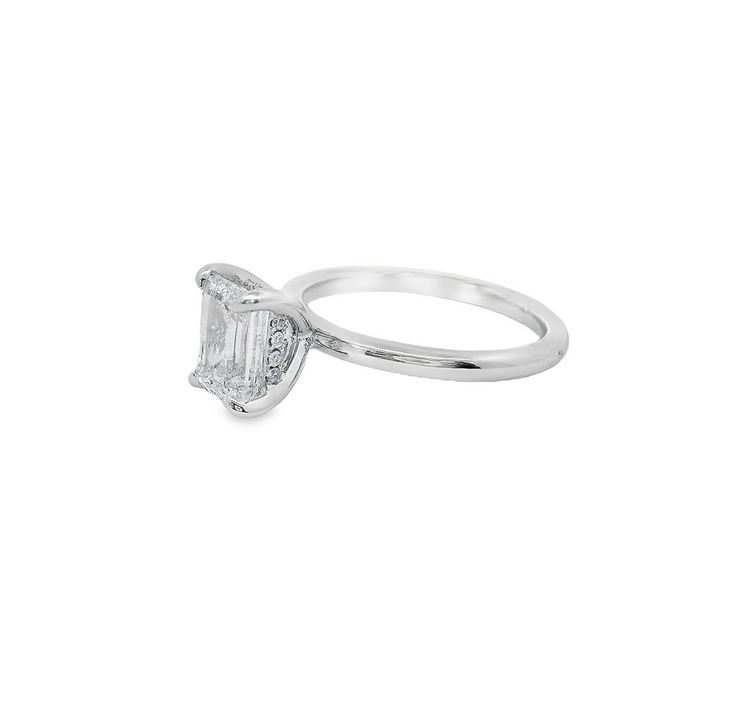 over-1.5-ct-emerald-cut-lab-diamond-engagement-ring-hidden-halo-plain-band-fame-diamonds