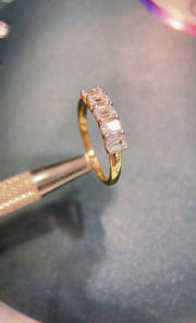 1-ctw-5-stone-emerald-cut-lab-grown-diamond-ring-yellow-gold-fame-diamonds