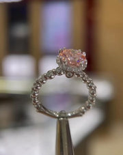 2ct-round-brilliant-intense-Pink-lab-grown-diamond-Verragio-engagement-ring-fame-diamondss-vancouver