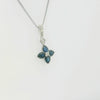 4-leaf-clover-blue-sapphire-and-diamond-neckace-Fame-Diamonds