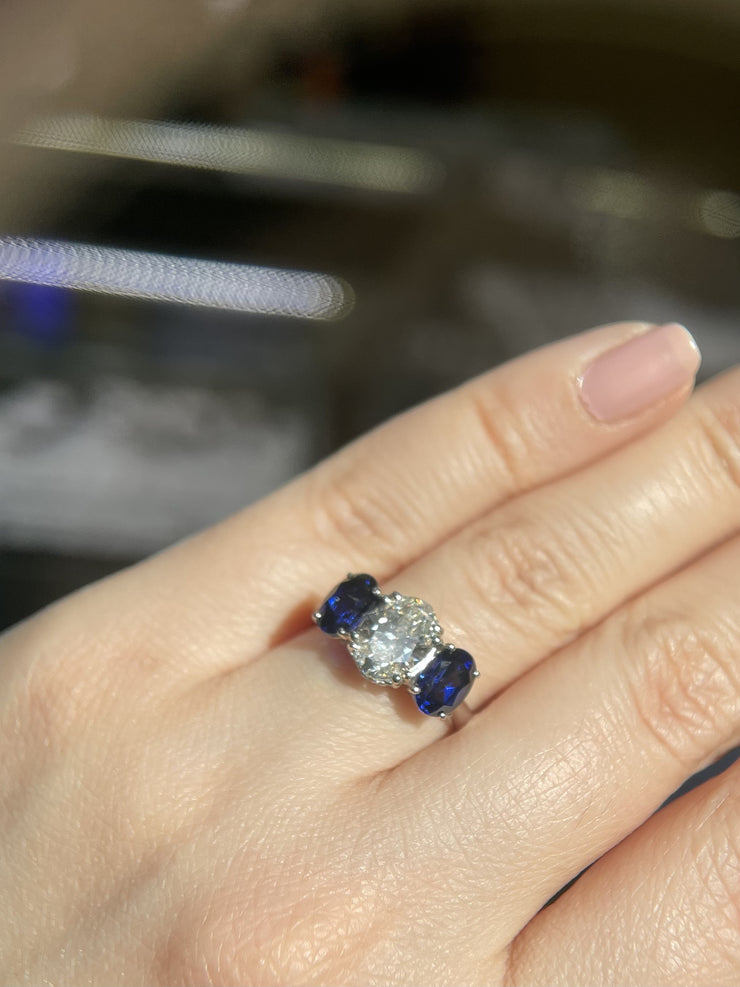 trinrity-lab-grown-diamond-engagement-ring-Canada-Fame-Diamonds