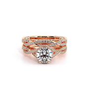Verragio INSIGNIA 7091 Pave Diamond Engagement Ring 0.40TW (Available in Round, Princess & Oval)