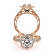 Verragio VENETIAN 5083R 1706 Halo Round Cut Diamond Engagement Ring 0.75TW