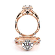 Verragio PARISIAN 105X  Halo Diamond Engagement Ring 0.35 Ct.