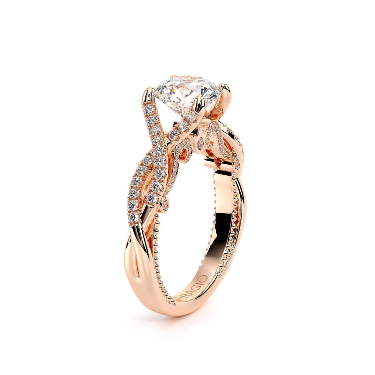Verragio INSIGNIA 7060 Pave  Diamond Engagement Ring 0.40TW (Available in Round, Princess & Oval Cut)