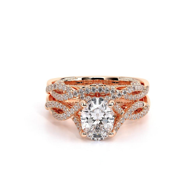Verragio INSIGNIA 7060 Pave  Diamond Engagement Ring 0.40TW (Available in Round, Princess & Oval Cut)