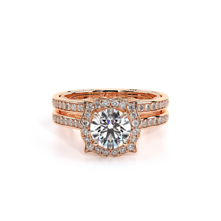 Verragio INSIGNIA 7092 Halo Diamond Engagement Ring 0.35TW (Available in Round & Oval Cut)