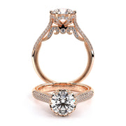 Verragio INSIGNIA 7104 Halo Diamond Engagement Ring  0.50TW (Round, Princess, Oval Cut)