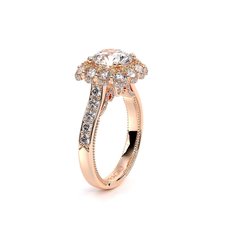 Verragio INSIGNIA 7106 Fancy Halo Diamond Engagement Ring 1.30TW