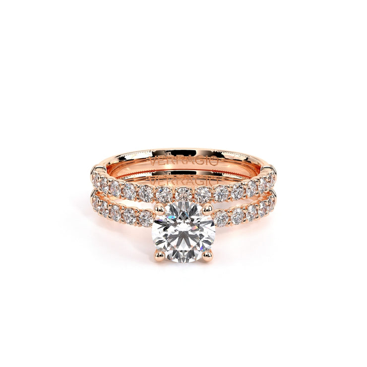 Verragio Renaissance-9501.7 Solitaire Diamond Engagement Ring 0.45TW (Available in Round & Pear Cut)
