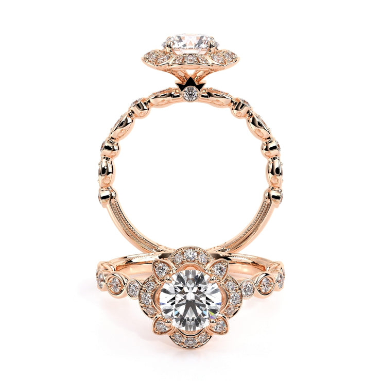 Verragio Renaissance-977 Diamond Engagement Ring 0.35TW (Available in Round and Oval)