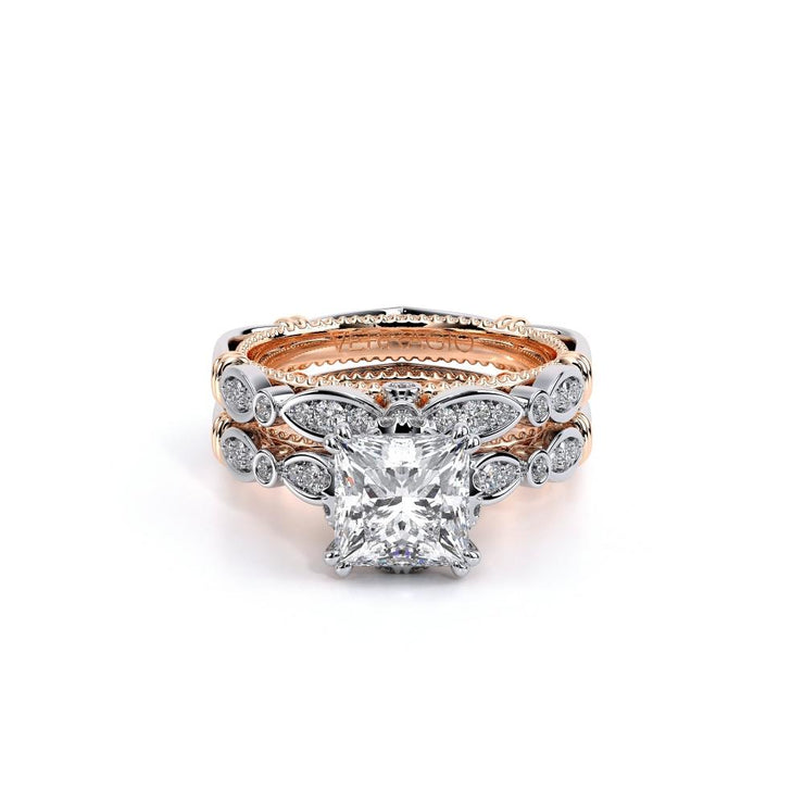 Verragio PARISIAN-151 Princess Halo Diamond Engagement Ring  0.25TW (Round, Oval)