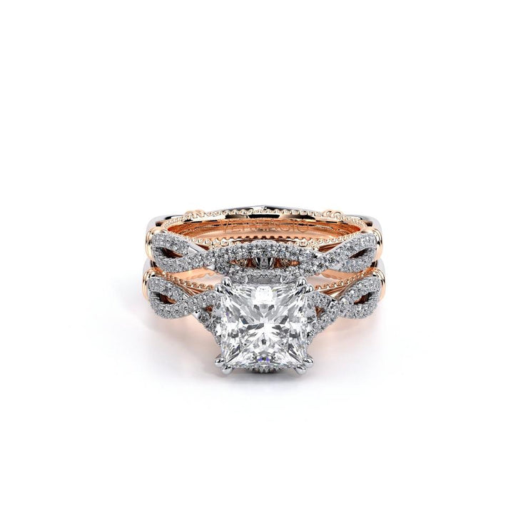 Verragio PARISIAN-153 Hidden Halo Diamond Engagement Ring 0.40TW (Round, Princess or Oval)