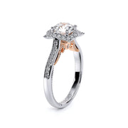 Verragio INSIGNIA 7092 Halo Diamond Engagement Ring 0.35TW (Available in Round & Oval Cut)