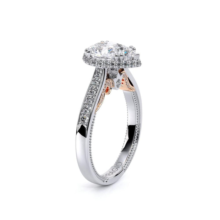 Verragio INSIGNIA 7102 Halo Diamond Engagement Ring 0.45TW