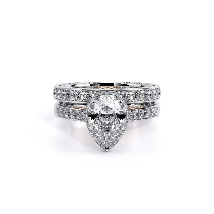 Verragio INSIGNIA 7102 Halo Diamond Engagement Ring 0.45TW (Available in Round, Pear & Oval)