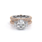 Verragio COUTURE 0479 Three Stone Diamond Engagement Ring 1.50TW (Available in Round, Princess & Oval Cut)