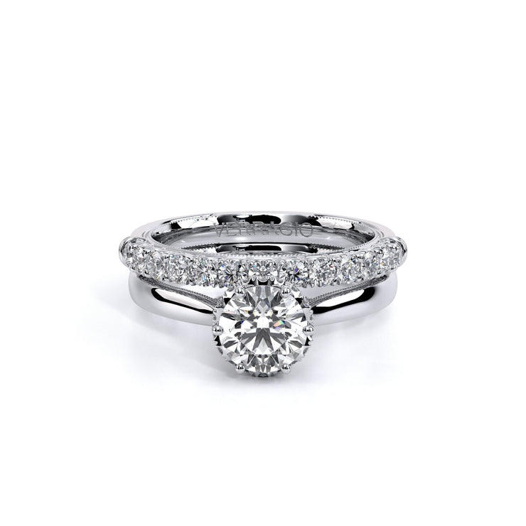 Verragio Renaissance 942R 1479 Solitaire Round Cut Diamond Engagement Ring 0.5 T.W